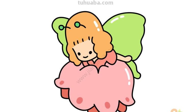花仙子怎么画简笔画 简笔画小仙女的画法？
