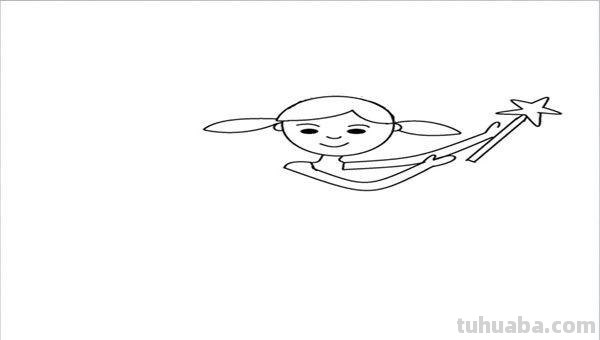 花仙子怎么画简笔画 简笔画小仙女的画法？