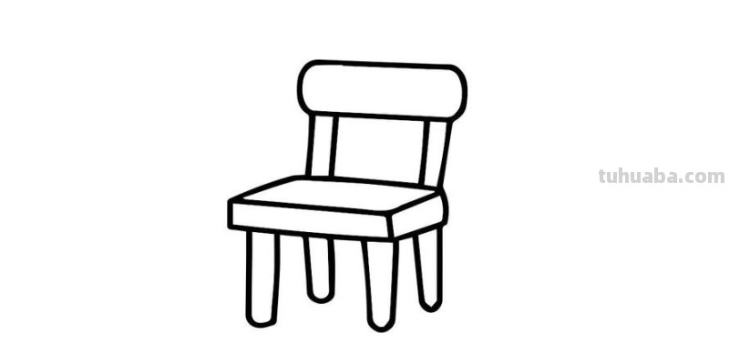 画椅子怎么画简笔画 简笔画：椅子的画法？