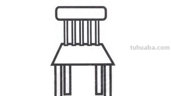 画椅子怎么画简笔画 简笔画：椅子的画法？