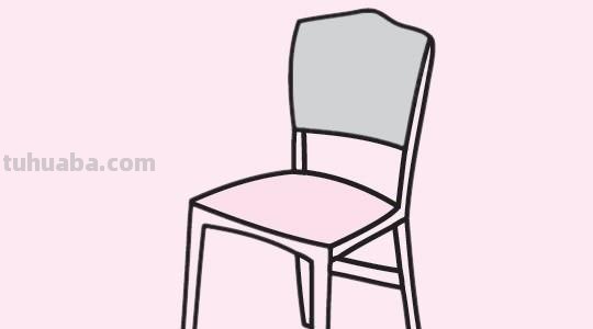画椅子怎么画简笔画 简笔画：椅子的画法？