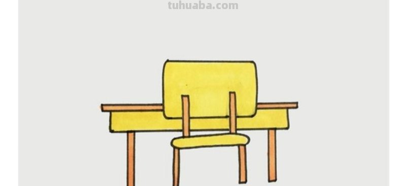 画椅子怎么画简笔画 简笔画：椅子的画法？
