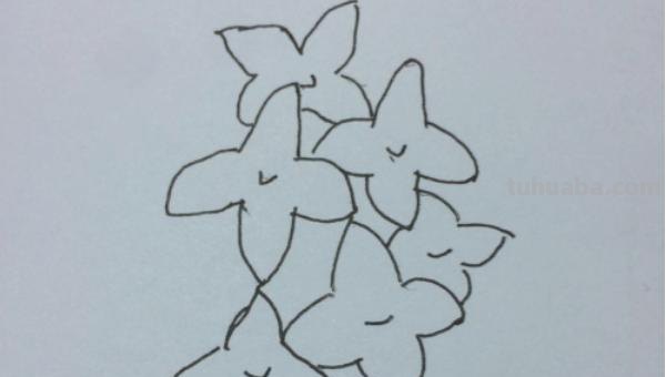 怎么画丁香花简笔画 丁香花染色方法？