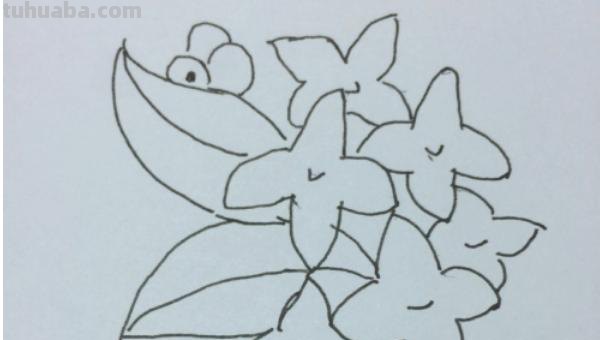 怎么画丁香花简笔画 丁香花染色方法？