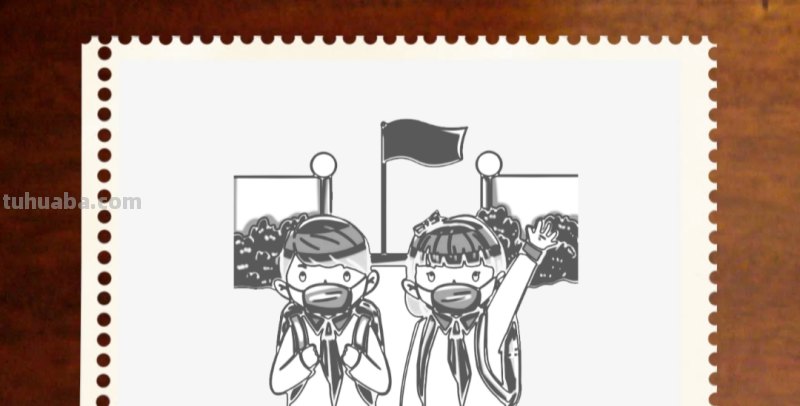 放疫情速写 抗疫作品绘画？