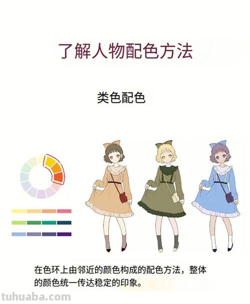 人物色彩搭配及人物色彩搭配图 