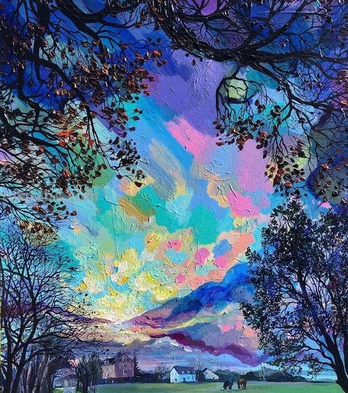 唯美色彩图：用绚丽色彩绘制的艺术之美 