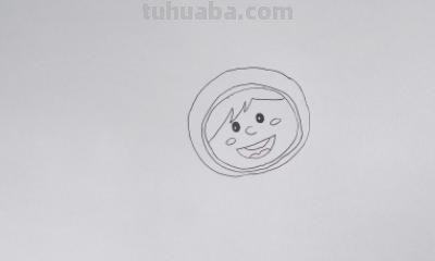 宇航员怎么画简笔画 三年级画宇航员飘在空中？