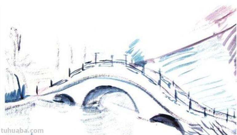 【涂画吧小编揭秘！桥色彩图片及桥色彩画法】 