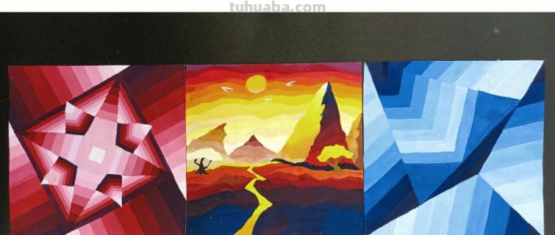 【色彩明度推移优秀作业及图片赏析】- 颜色的魔力在明度的流转中绽放 