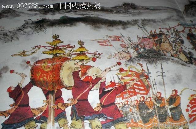 《十面埋伏色彩分析：揭秘绘画中的神奇魔力》 