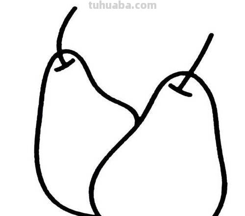 梨子怎么画简笔画图片 如何画梨子简笔画？