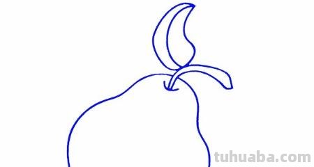 梨子怎么画简笔画图片 如何画梨子简笔画？