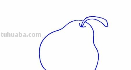 梨子怎么画简笔画图片 如何画梨子简笔画？