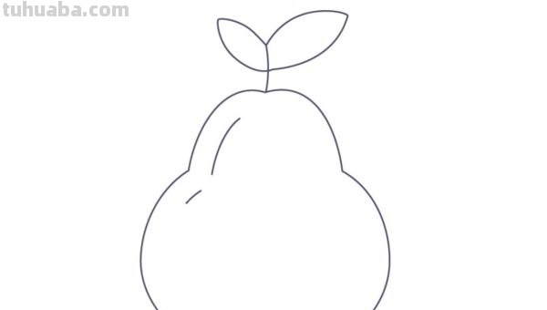 梨子怎么画简笔画图片 如何画梨子简笔画？