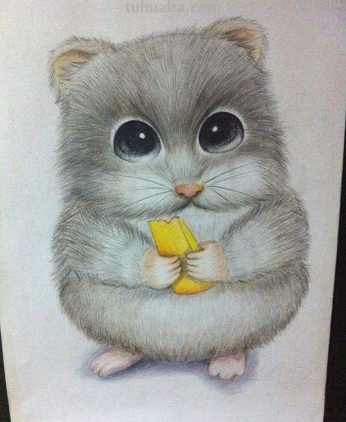 萌萌哒的彩铅画作品，每个美术老师看了都会爱上的