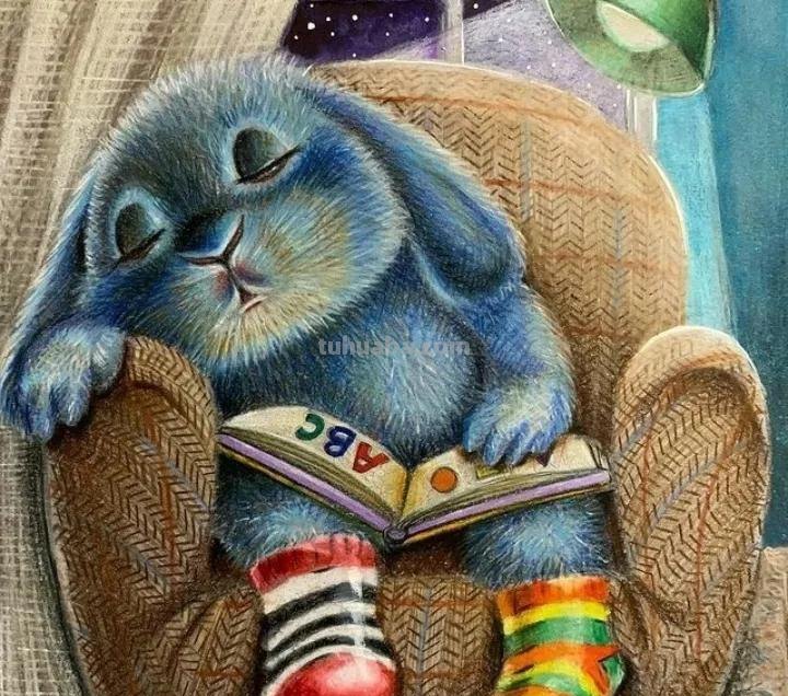 萌萌哒的彩铅画作品，每个美术老师看了都会爱上的