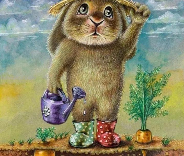 萌萌哒的彩铅画作品，每个美术老师看了都会爱上的