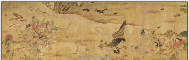 辽代时期著名画家高益《二郎神搜山图》绘画艺术赏析