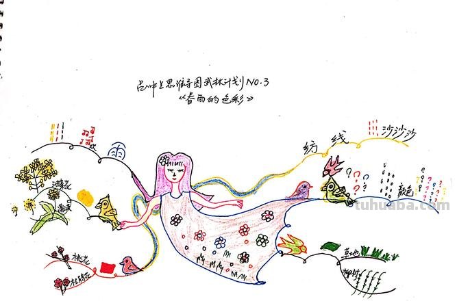 杜鹃的思维导图怎么画 植物导图怎么做？