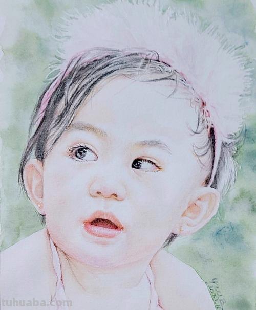 彩铅画教程水彩人物怎么画 水溶铅彩人物画～画画的步骤？