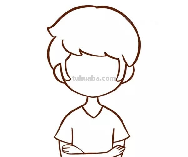 怎么画小孩子简笔画 吃饭的小宝宝简笔画怎么画，吃饭小孩简笔画画法？