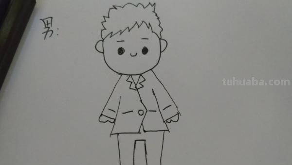 怎么画小孩子简笔画 吃饭的小宝宝简笔画怎么画，吃饭小孩简笔画画法？