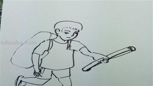 怎么画小孩子简笔画 吃饭的小宝宝简笔画怎么画，吃饭小孩简笔画画法？