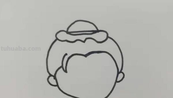 怎么画小孩子简笔画 吃饭的小宝宝简笔画怎么画，吃饭小孩简笔画画法？