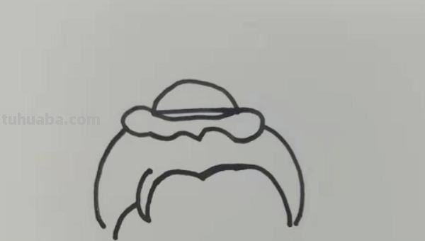 怎么画小孩子简笔画 吃饭的小宝宝简笔画怎么画，吃饭小孩简笔画画法？