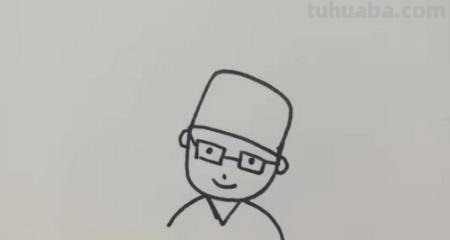 怎么画医生简笔画图片 白衣天使儿童绘画？