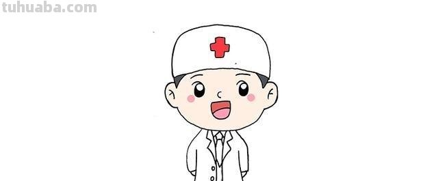 怎么画医生简笔画图片 白衣天使儿童绘画？