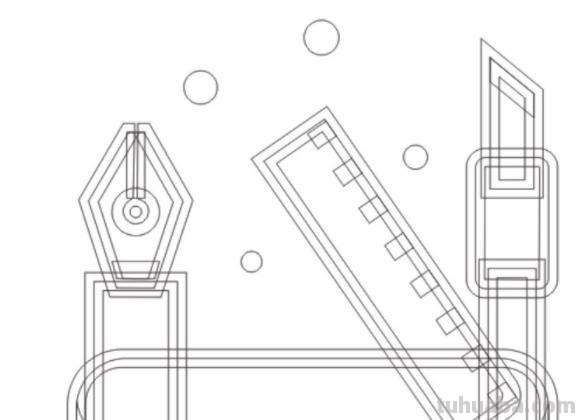 文具怎么画简笔画图片 儿童创意简笔画：文具篇？
