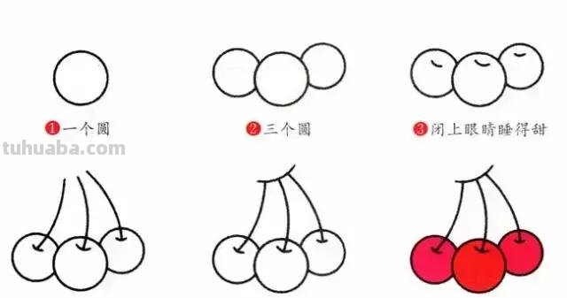 水果简笔画，一见钟情
