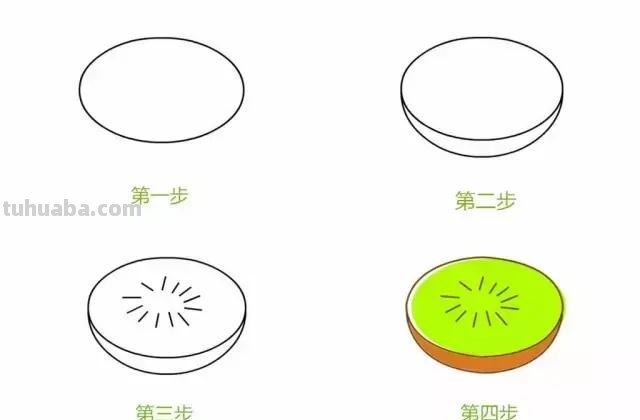 水果简笔画，一见钟情