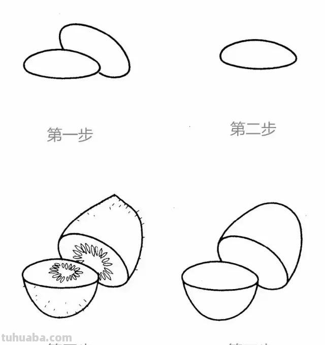 水果简笔画，一见钟情