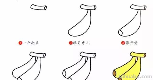 水果简笔画，一见钟情