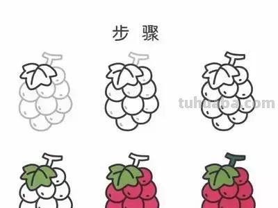 水果简笔画，一见钟情