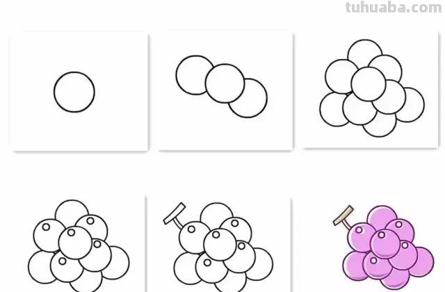水果简笔画，一见钟情