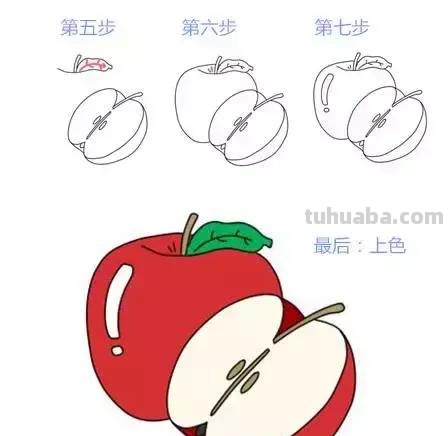 水果简笔画，一见钟情