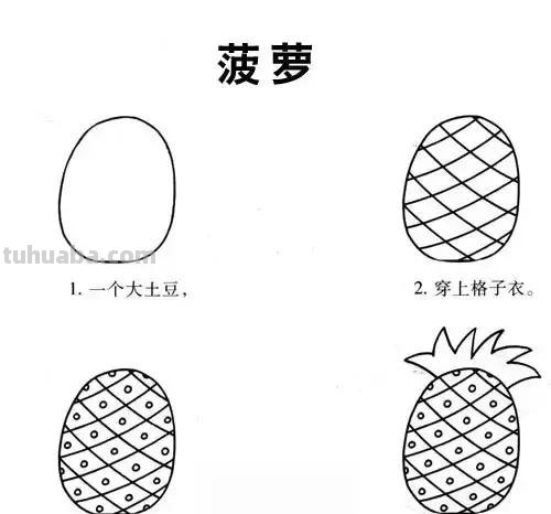 水果简笔画，一见钟情