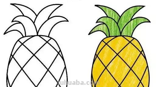 水果简笔画，一见钟情