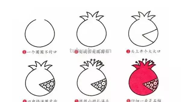 水果简笔画，一见钟情
