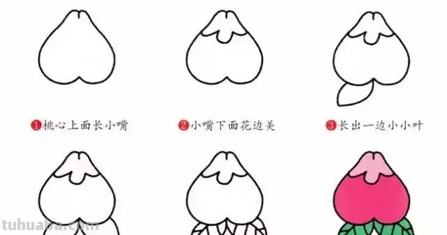 水果简笔画，一见钟情
