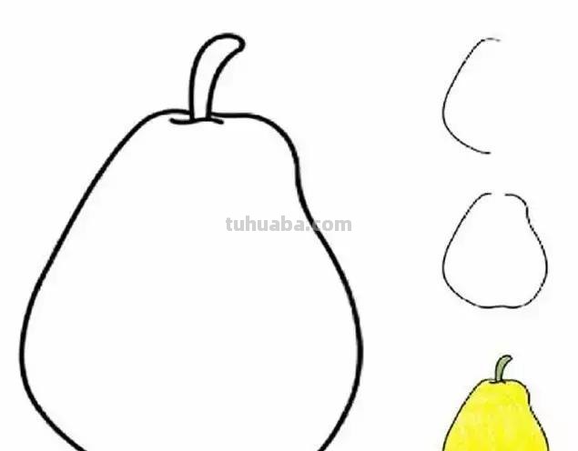 水果简笔画，一见钟情