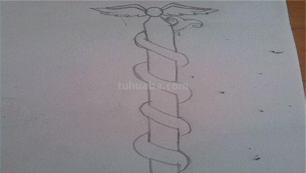 简笔彩铅画藤蔓怎么画 藤萝怎样画才简单漂亮？