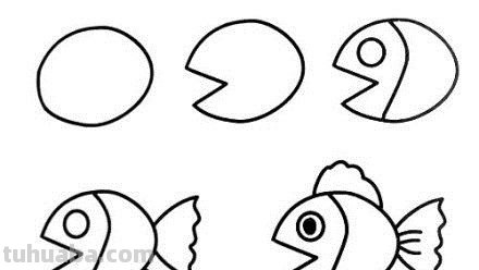 5种常见小动物简笔画，小朋友可以自己学会哦~