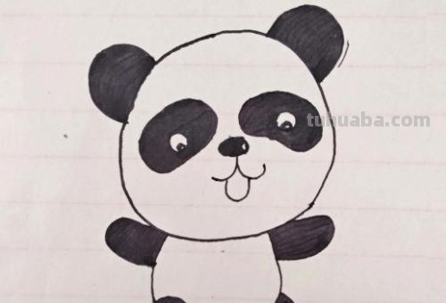 大熊猫怎么画简笔画 可爱的大熊猫简笔画教程？