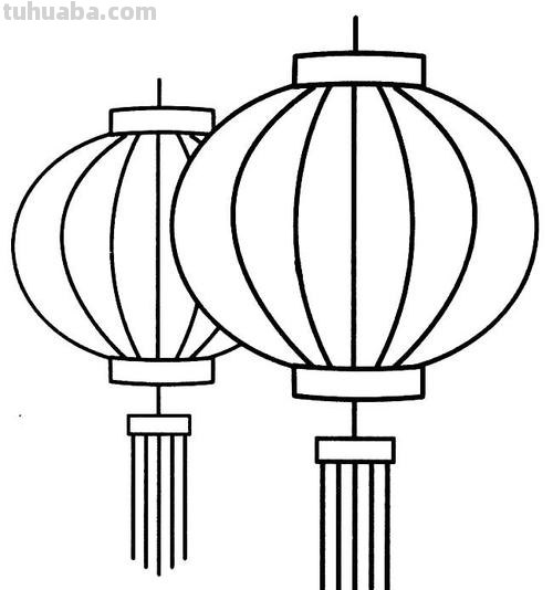 灯笼怎么画简笔画图片 红灯笼图片绘画？