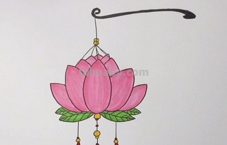 灯笼怎么画简笔画图片 红灯笼图片绘画？
